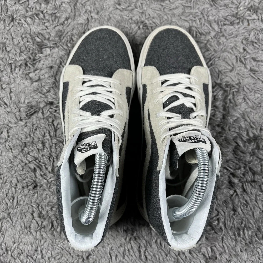 Vans suede & wool  skateboard high tops size Men's 6.5